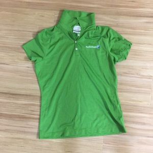 Nikegolf collar short-sleeve shirt